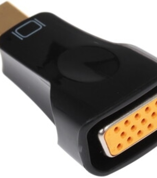Переходник miniDisplayPort - VGA, Cablexpert A-mDPM-VGAF-01, 20M/15F, черный, пакет