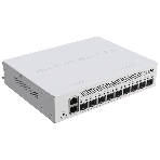 Коммутатор MikroTik Cloud Router Switch CRS310-1G-5S-4S+IN with 800 MHz CPU, 256 MB RAM, 4xSFP+, 5xSFP cages, 1xGbit LAN port, RouterOS L5, desktop case, rackmount ears, PSU, фото 1