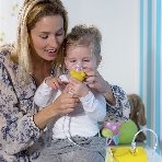 Ингалятор OMRON NE-C24 Kids компрессорный, детский, желтый, фото12