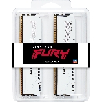 Оперативная память Kingston Fury Beast, DDR5, 128Gb (4x32GB), 5200MHz, CL40, DIMM, радиатор, белый, фото7