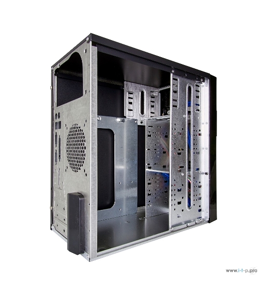 Компьютерный корпус ExeGate EX277439RUS Minitower MA-371X Black, mATX (без БП)
