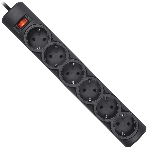 Сетевой фильтр Defender DFS 151 1.8 m, 6 розеток, черный, фото10