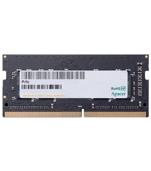 Оперативная память Apacer, DDR4, 8GB (1x8GB), 2666MHz, CL19, SO-DIMM