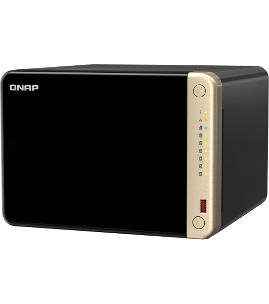 Сетевое хранилище NAS Qnap Original TS-664-8G 6-bay настольный Celeron N5095