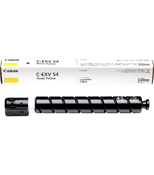 Картридж лазерный Canon C-EXV54Y (1397C002) желтый (8 500 стр.) для Canon imageRUNNER C3226i/C3025i/C3025/C3125i