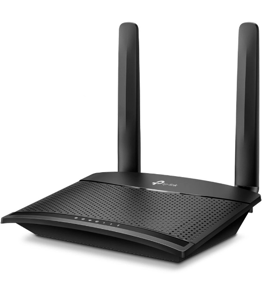 Роутер беспроводной TP-Link TL-MR100 N300 10/100BASE-TX/4G(3G) cat.4 черный