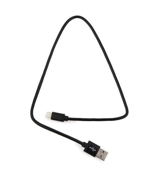 Кабель Cablexpert для Apple CC-S-APUSB01Bk-0.5M, AM/Lightning, серия Silver, длина 0.5м, черный, блистер