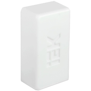 Заглушка кабельной трассы IEK (CKMP10D-Z-025-016-K01) КМЗ 25х16 (4 шт./комп.) (коробка 72 шт.)