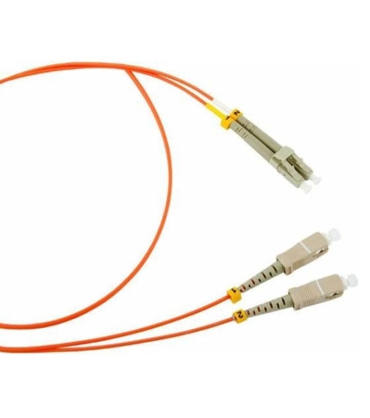 Патч-корд Lanmaster TWT (TWT-2LC-2SC/SU-2.0) дуплекс. одномодовый. 2м