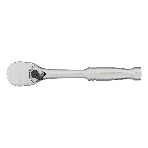 Ключ-трещотка Gross 1/4', CrV, 120 зубьев, цельнометаллический, хром, фото8