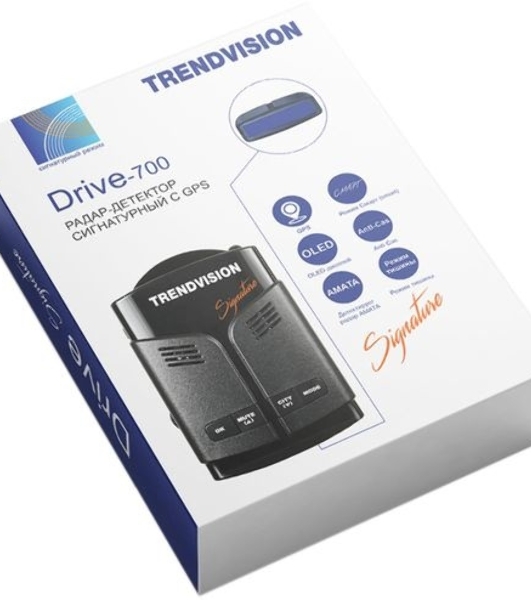 Радар-детектор TrendVision Drive-700 Signature GPS приемник