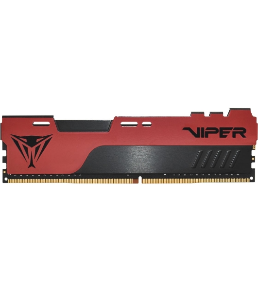 Оперативная память Patriot Viper Elite II, DDR4, 32GB (1x32 GB), 3200 MHz, CL18, DIMM, радиатор, красный, черный