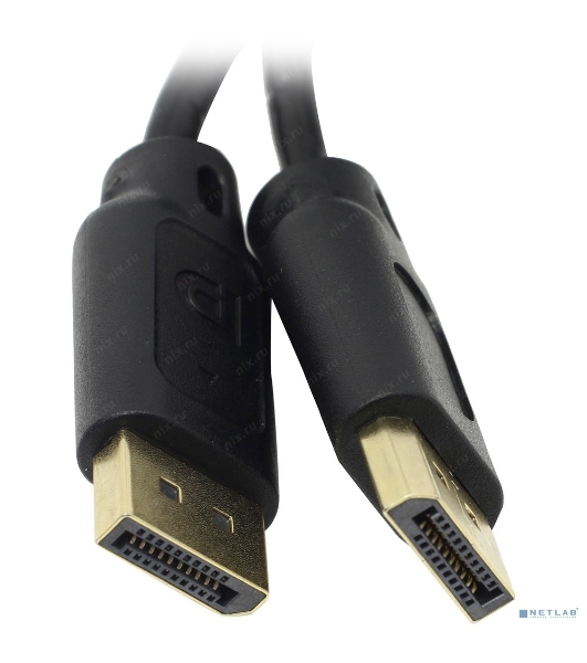 Кабель DisplayPort ExeGate EX-CC-DP-1.8 (20M/20M, 1,8м, v1.2)
