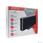 Внешний корпус 3.5' Gembird EE3-U3S-80, черный, USB 3.0, SATA, HDD/SSD, алюминий, сенсорная кнопка, блок питания, фото6