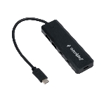 Разветвитель USB3.1 Gembird UHB-C425, 2xUSB, 2xType-C, с доп.питанием (порт Type-C), кабель Type-C 19см, фото4