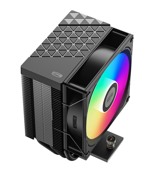 Кулер для процессора PCCooler R300 ARGB BK черный 92мм алюминий+медь 2200rpm 30db 4-pin 150W 133мм