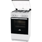 Плита газовая Gorenje GG5A10WH белый, конфорок 4 газовых, духовка 70 л, 50 см x 85 см x 59.4 см, фото13