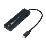 Разветвитель USB3.1 Gembird UHB-C425, 2xUSB, 2xType-C, с доп.питанием (порт Type-C), кабель Type-C 19см, фото3