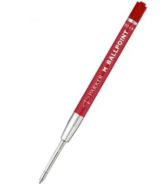 Стержень шариковый Parker QuinkFlow Basic Z09 (CW2166545) M 1мм, красные чернила, блистер (2шт)
