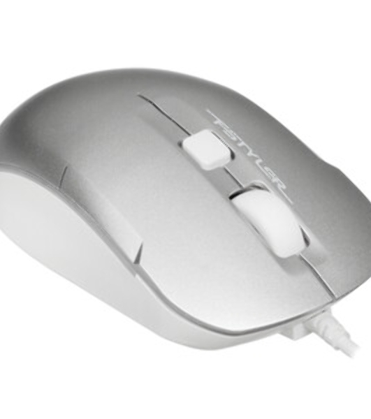 Мышь проводная A4Tech Fstyler FM26 бежевый/коричневый, 1600 dpi, USB, кнопки - 4