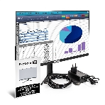 Монитор с аудио 23.8' 100 Гц ExeGate ProSmart EH2400A (VA LED Grade A+, FHD, 1920x1080@100Гц, 16:9, 250cd/m2, 4000:1, 178°/178°, 5ms, audio-out, Speakers, D-Sub, HDMI, FreeSync, Low Blue Light, кабель HDMI 1.5м, VESA, регулировка наклона (tilt), черный), фото9