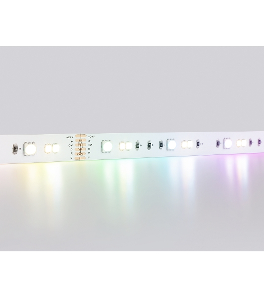 Светодиодная лента Ambrella light GS4501 5050+2835 90Led/ 13W m/ 24V IP20 RGB+CCT 3000-6500K/5000*12*1.87mm (6 конт.)