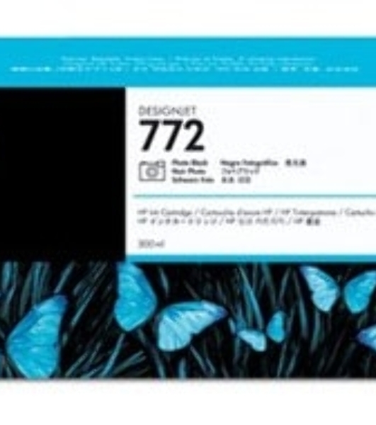 Картридж струйный HP №772 CN633A фото черный для HP DJ Z5200 (300мл)