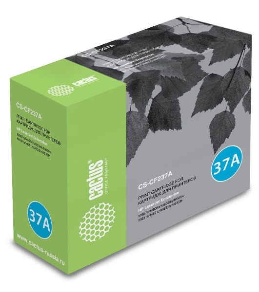 Картридж лазерный Cactus CS-CF237A черный (11000 стр.) для HP LJ M608d/M609/M631/M632
