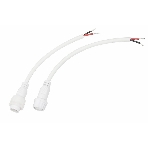 Соединительный кабель Rexant (2pin) герметичный (IP67) 2х1,0 мм² белый, фото 1