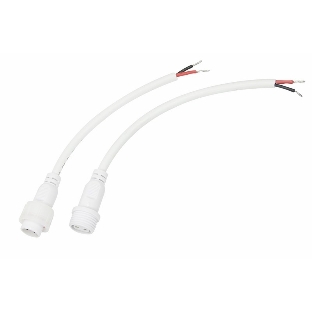 Соединительный кабель Rexant (2pin) герметичный (IP67) 2х1,0 мм² белый