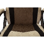 Кресло Бюрократ VIKING 6 KNIGHT BR FABRIC коричневый, ткань, 120 кг, механизм качания, фото9