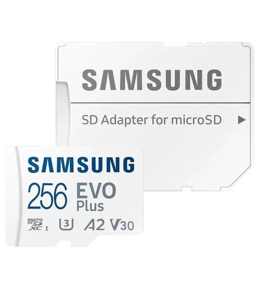 Флеш карта microSDXC 256Gb Samsung MB-MC256SA EVO Plus + adapter