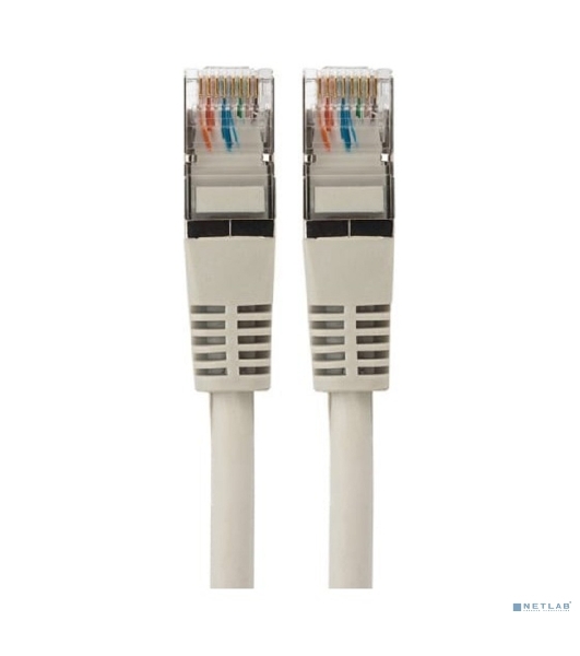 Пaтч-корд F/UTP Rexant, cat. 5e, RJ45-RJ45, экранированный, 24AWG, LSZH, серый, 3м