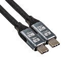 Кабель для зарядки ExeGate EX-CCP-USB3.2-CMCM-1.0 (USB 3.2 Gen2x1 Type-Cm/Cm, 10Gbit/s, 8K60Hz, 5A, 60W, PD3.1, 1м), фото2