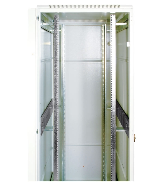 Шкаф коммутационный ЦМО ШТК-М-42.8.8-4ААА 42U 800x820 мм пер. дв. перфор. задн. дв. стал. лист 2 бок. пан. 500 кг белый