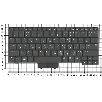 Клавиатура для ноутбука HP EliteBook 2530P черная, фото2