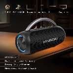 Колонка портативная Hyundai H-PS1026 черный 40W 2.0 BT 10м 1800mAh, фото28