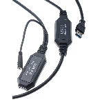Кабель-адаптер USB3.0-repeater, удлинительный активный Am-->Af 10м VCOM, фото14