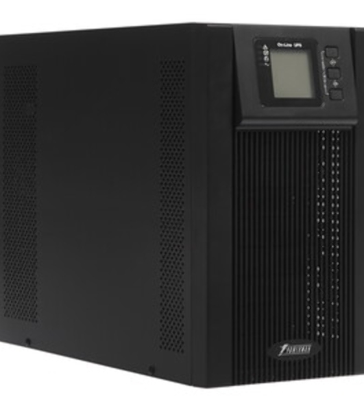 Источник бесперебойного питания Powerman Online 3000 Plus черный external battery pack (not included)(БЕЗ БАТАРЕИ)