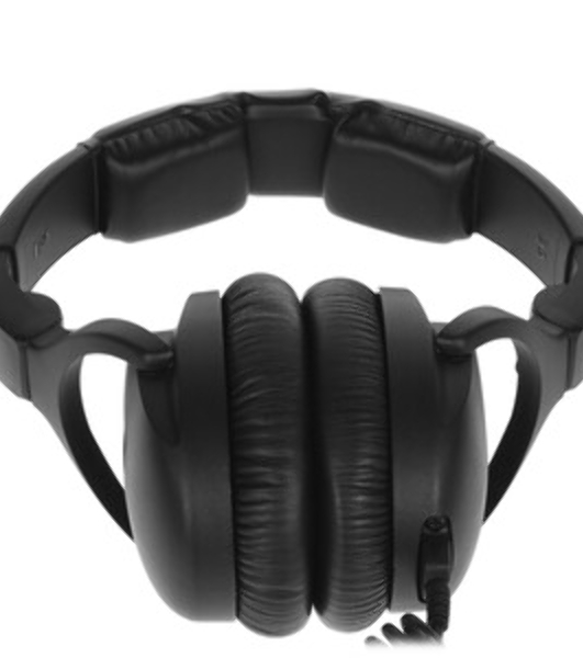 Проводные наушники Sennheiser HD 300 PRO черный, полноразмерные, Jack 3.5 мм
