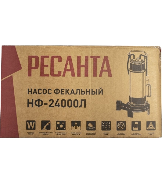Фекальный насос НФ-24000Л Ресанта