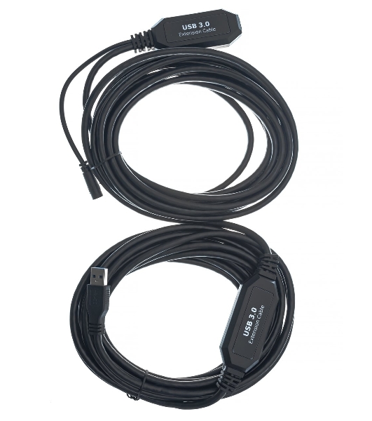Кабель-адаптер USB3.0-repeater, удлинительный активный Am-->Af 10м VCOM