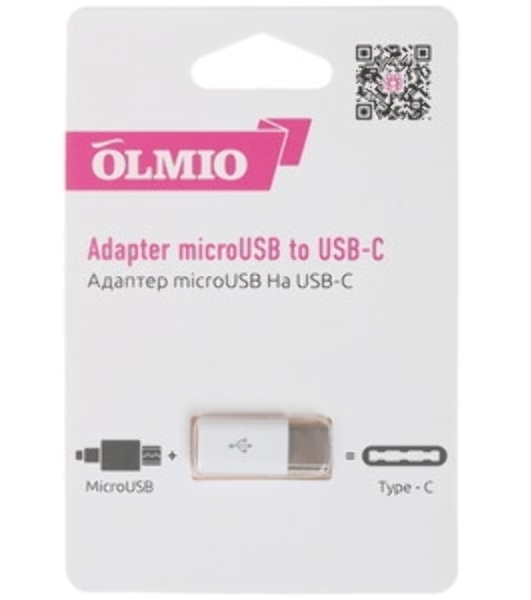 Адаптер microUSB to USB-C OLMIO