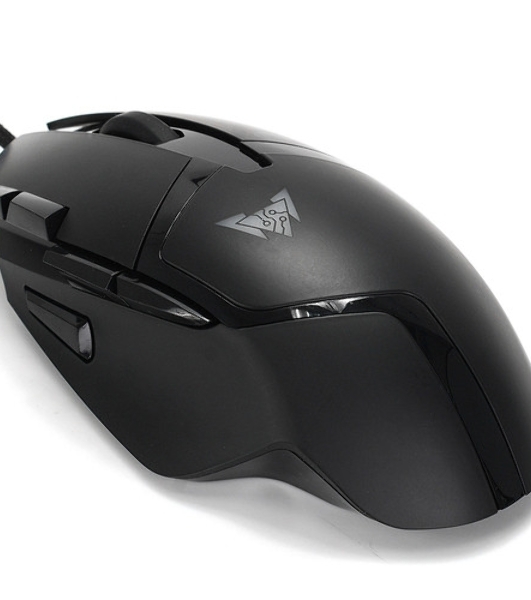 Мышь проводная Crown CMGM-901 черный, 4800 dpi, USB, кнопки - 8