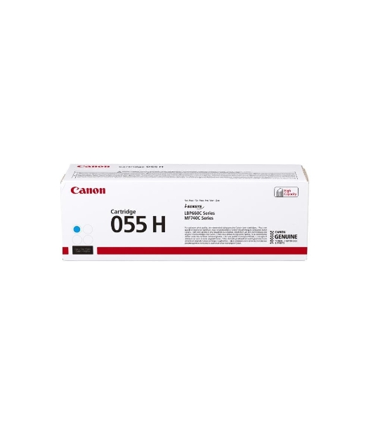 Картридж лазерный Canon 055 H C (3019C002) голубой (5900 стр.) для Canon i-SENSYS серий MF740, LBP660