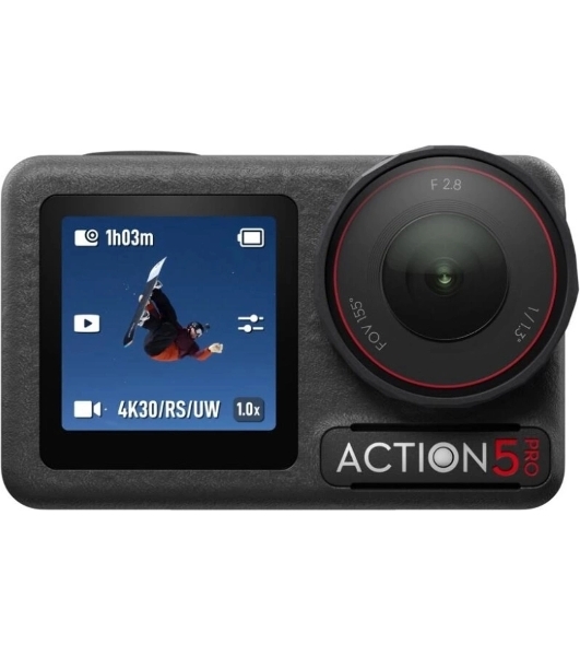 Экшн-камера Dji Osmo Action 5 Pro Adventure Combo 1xCMOS 12Mpix серый/черный