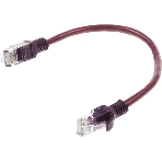 Патч-корд UTP Cablexpert cat.5e, 0.25м, литой, многожильный, фиолетовый, фото11