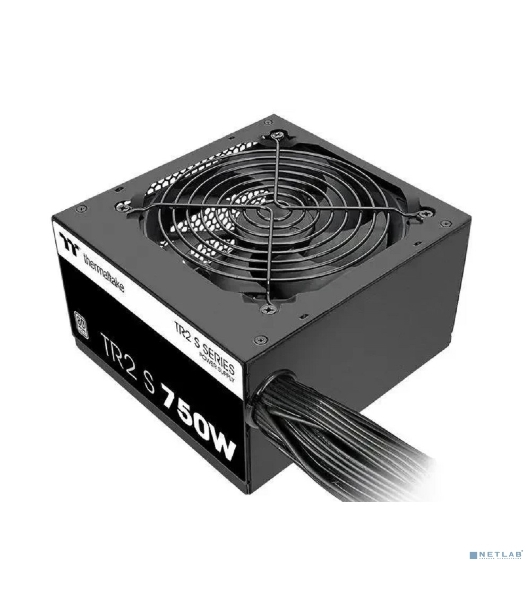 Блок питания Thermaltake ATX TR2 S, 750Вт, 80 PLUS WHITE, 120мм, черный