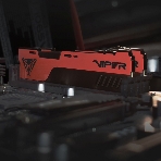 Оперативная память Patriot Viper Elite II, DDR4, 32GB (1x32 GB), 3200 MHz, CL18, DIMM, радиатор, красный, черный, фото7