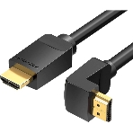 Кабель Vention HDMI High speed v2.0 with Ethernet 19M/19M угол 270 - 3 м, фото2